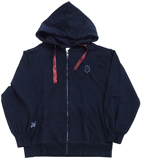 駿河屋 -<中古>冨岡義勇 ジップパーカー ネイビー Mサイズ 「鬼滅の刃