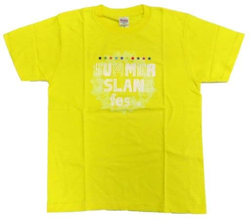 駿河屋 -<中古>六弥ナギ 夏ノ島音楽祭Tシャツ ver.2 イエロー 男性用S