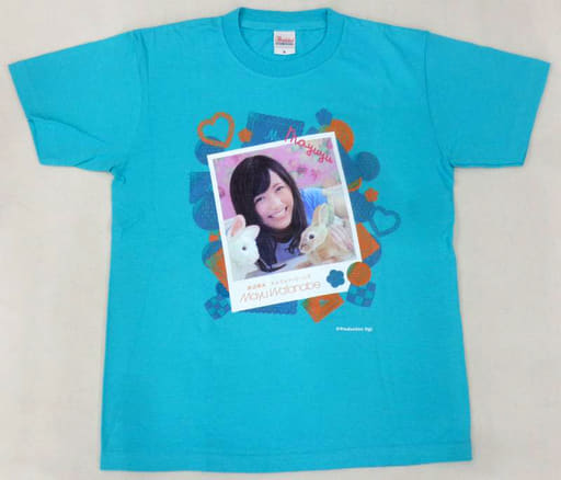 駿河屋 -<中古>渡辺麻友(AKB48) Tシャツ ミントグリーン Lサイズ ...