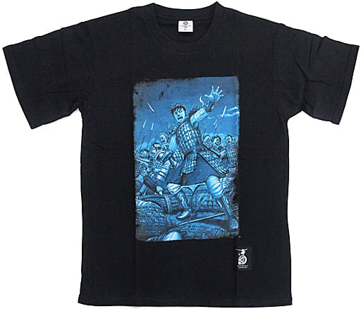 駿河屋 -<中古>キービジュアル Tシャツ ブラック Lサイズ 「キングダム