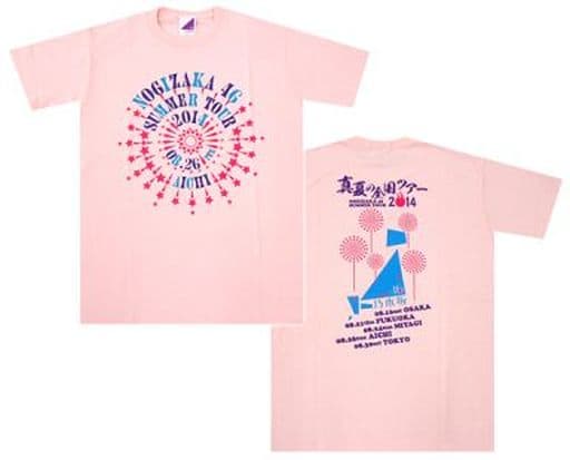駿河屋 -<中古>乃木坂46 Tシャツ ピンク Lサイズ 「真夏の全国ツアー