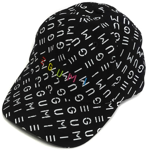 EGUMI MONOGRAM CAP BLACK