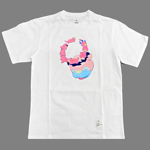 駿河屋 -<中古>ヤドンの夢 Tシャツ Pokemon「 」 ホワイト Mサイズ ...