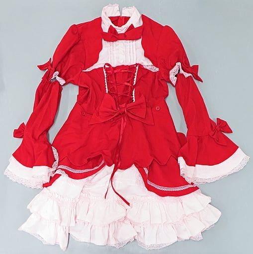 駿河屋 -<中古>姫袖とたっぷりフリルのバイカラードレス コスプレ 