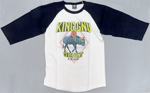 新品　ヌー　king gnu King Gnu グッズ　Tシャツ　ラグラン