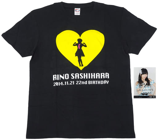 駿河屋 -<中古>指原莉乃(HKT48) 生誕記念Tシャツ＆生写真セット ...