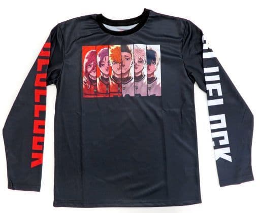 駿河屋 - 【買取】集合 ロングTシャツ ブラック Lサイズ 「ブルー