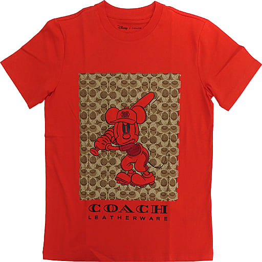 駿河屋 -<中古>ミッキーマウス ベースボール シグネチャー Tシャツ