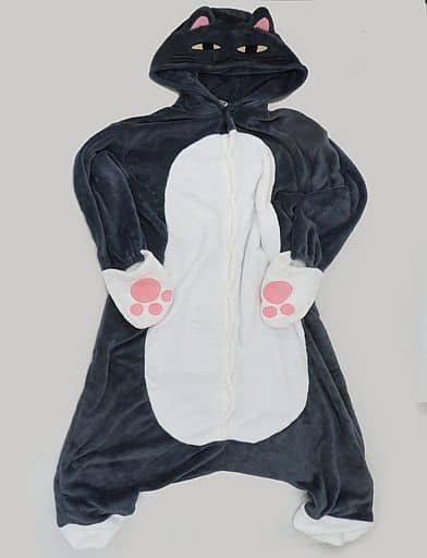 駿河屋 -<中古>ロト 着ぐるみパジャマ ホワイト×グレー Lサイズ 「にじ