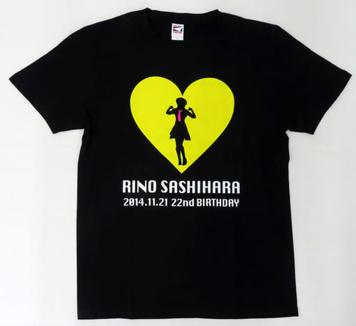 駿河屋 -<中古>[単品] 指原莉乃(HKT48) 生誕記念Tシャツ ブラック L ...