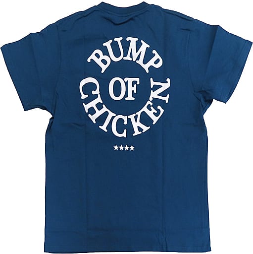 駿河屋 -<中古>BUMP OF CHICKEN Logo TEE(Tシャツ) BLUE(2021) ブルー