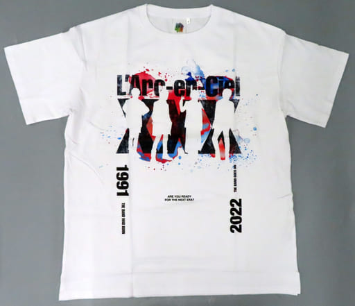 駿河屋 - 【買取】L'Arc～en～Ciel BIG Tシャツ ホワイト フリーサイズ