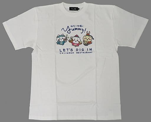 駿河屋 -<中古>ちいかわ＆ハチワレ＆うさぎ Tシャツ YUMMY