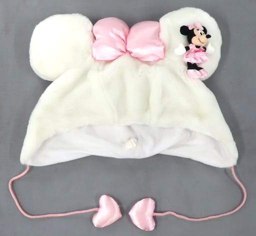 ミニーマウス(ホワイト&ピンク) ファンキャップ(マスコット&リボン付き) 「ディズニー」 東京ディズニーリゾート限定 ミニーマウス(ホワイト&ピンク) ファンキャップ(マスコット&リボン付き) 「ディズニー」 東京ディズニーリゾート限定