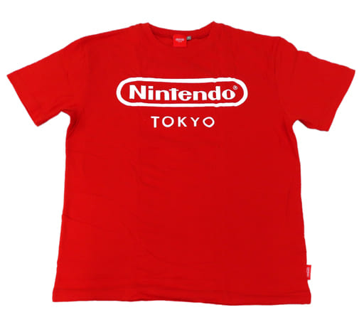 ロゴ Tシャツ レッド Sサイズ 「Nintendo TOKYO」 ロゴ Tシャツ レッド Sサイズ 「Nintendo TOKYO」