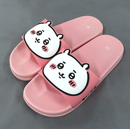 駿河屋 - 【買取】ちいかわ サンダル ピンク レディースLサイズ 「ちい