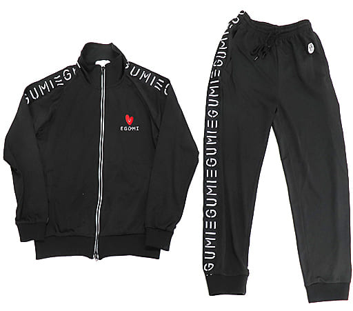 駿河屋 -<中古>江口拓也 EGUMI HEART TRACK SUIT(ジャージ) ブラック M