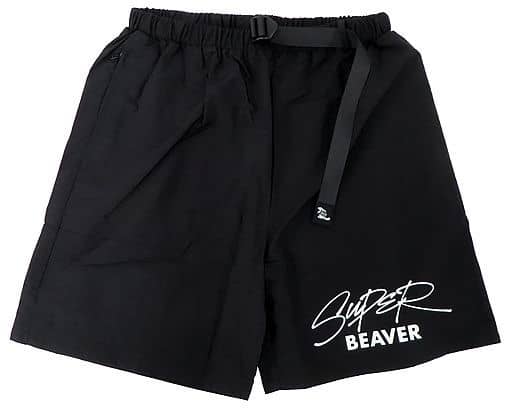 駿河屋 -<中古>SUPER BEAVER ハーフパンツ ブラック Lサイズ SUMMER
