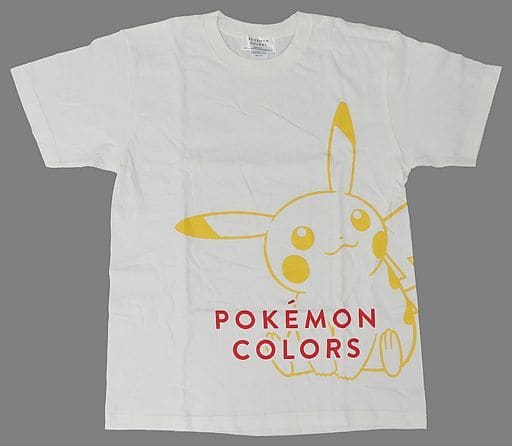 Tシャツ PIKACHU White M ポケモン　ピカチュウ　シャツ　ホワイト