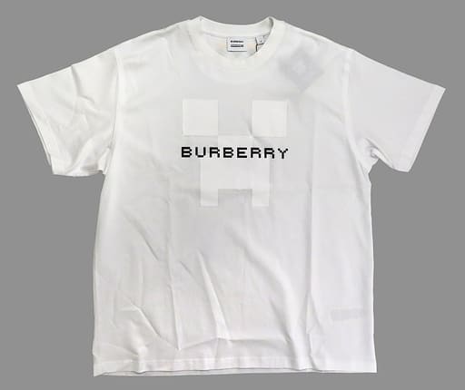 XLサイズ BURBERRY ロゴプリント コットン オーバーサイズTシャツ-