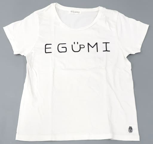 駿河屋 -<中古>江口拓也 EGUMI LOGO TEE(Tシャツ) ホワイト Mサイズ