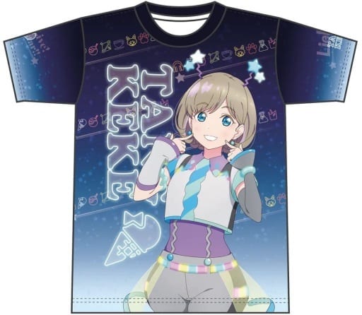 駿河屋 -<新品/中古>唐可可 フルグラフィックTシャツ フルカラー L