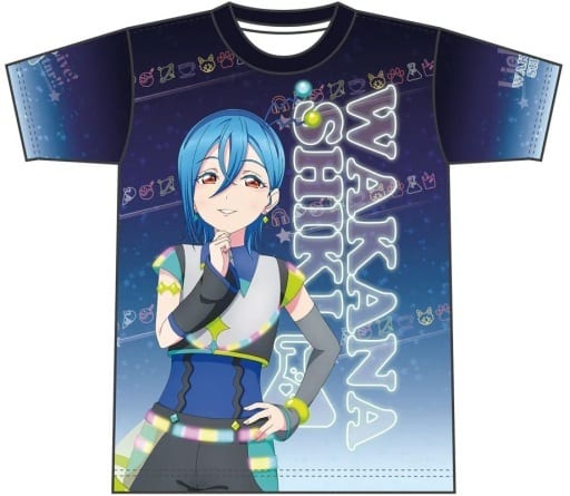 ラブライブ スーパースター　若菜四季　フルグラフィックTシャツ