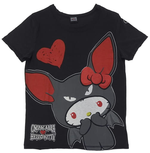HYDE CHUPACABRA × HELLO KITTY Collaboration T-SHIRTS II(Tシャツ) ブラック Mサイズ 「チュパカブラ×ハローキティ」 HYDE CHUPACABRA × HELLO KITTY Collaboration T-SHIRTS II(Tシャツ) ブラック Mサイズ 「チュパカブラ×ハローキティ」