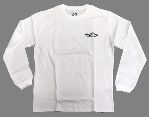 グリーン・ホワイト系 完成品♪ be there Long Sleeve TEE WHITE M