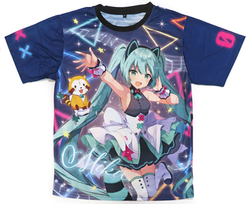 初音ミク/集合 フルグラフィックTシャツ フルカラー XLサイズ 「初音ミク×ラスカル2022」 初音ミク/集合 フルグラフィックTシャツ フルカラー XLサイズ 「初音ミク×ラスカル2022」