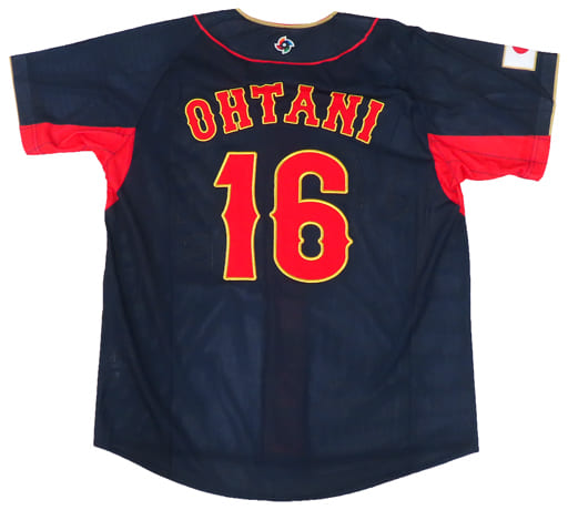 大谷翔平#16 侍ジャパン レプリカユニフォーム ビジター ネイビー Mサイズ 「2023 WORLD BASEBALL CLASSIC」 大谷翔平#16 侍ジャパン レプリカユニフォーム ビジター ネイビー Mサイズ 「2023 WORLD BASEBALL CLASSIC」