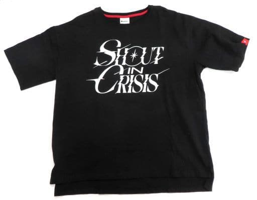 駿河屋 -<中古>イベントロゴ ”Shout in Crisis” T-shirt Black(Tシャツ