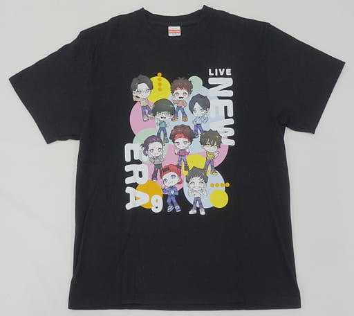 RAB(リアルアキバボーイズ) LIVE NEW ERA 9 Tシャツ ブラック Lサイズ 「THE REAL AKIBA BOYZ ONEMAN LIVE 2023 RAB TOUR “LIVE NEW ERA 9”」 RAB(リアルアキバボーイズ) LIVE NEW ERA 9 Tシャツ ブラック Lサイズ 「THE REAL AKIBA BOYZ ONEMAN LIVE 2023 RAB TOUR “LIVE NEW ERA 9”」