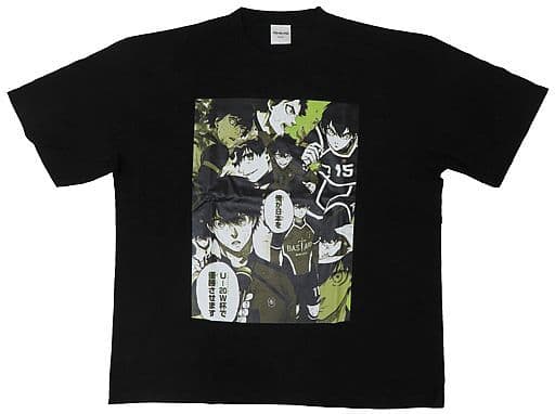 潔世一 Tシャツ ブラック フリーサイズ 「ブルーロック展」