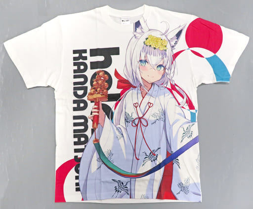 ホロライブ神田祭 フルグラフィックTシャツ 白上フブキ 通常衣装ver.　ＸＬ