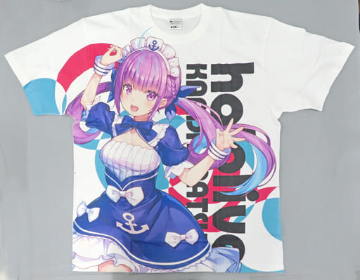 駿河屋 -<中古>湊あくあ フルグラフィックTシャツ 通常衣装ver