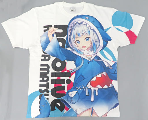 ホロライブ神田祭 フルグラフィックTシャツ がうる・ぐら 通常衣装ver.／ＸＬ