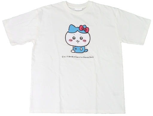 4L ブラック ちいかわ ハチワトトノウ Tシャツ