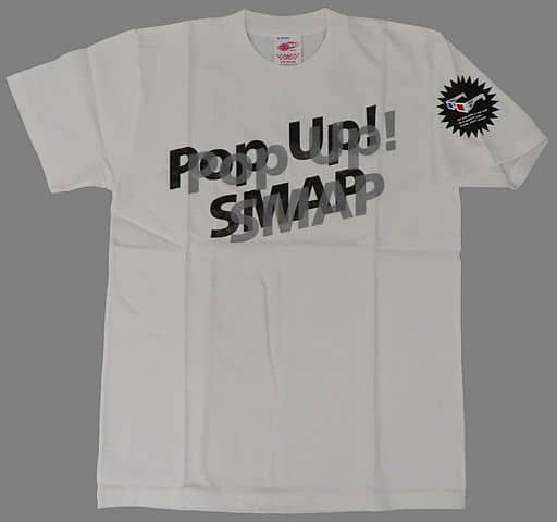 駿河屋 -<中古>SMAP Tシャツ(プリント：モノクロ) ホワイト Mサイズ ...