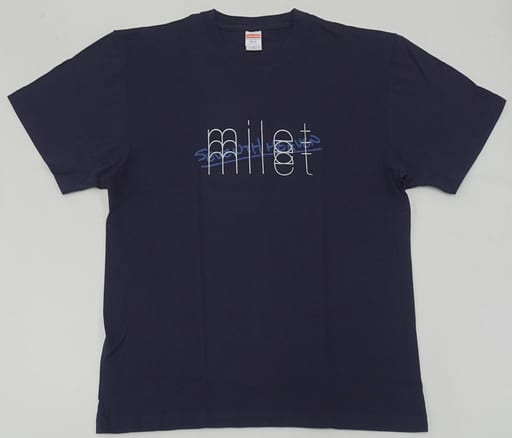 駿河屋 - 【買取】milet ANGEL Tシャツ ネイビー Mサイズ 「milet 1st