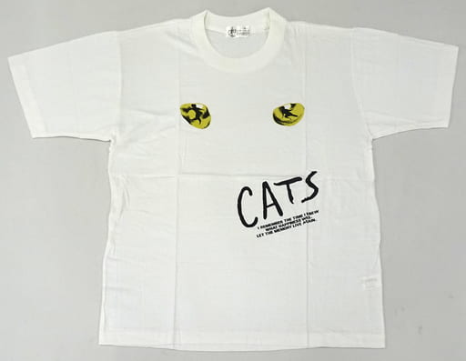 駿河屋 -<中古>劇団四季 TシャツA ホワイト Mサイズ 「CATS(キャッツ ...