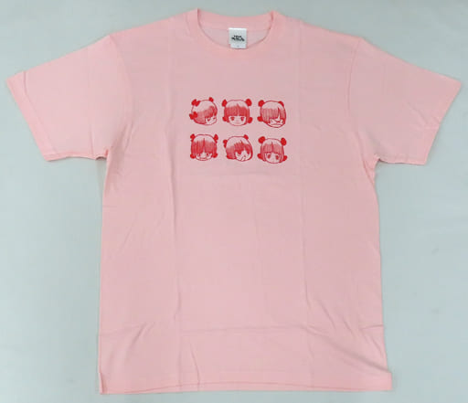 駿河屋 -<中古>ピノコ Tシャツ ピンク Lサイズ 「手塚治虫 ブラック 