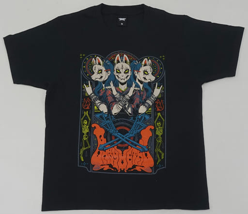 BABYMETAL NATSU MATSURI TEE(Tシャツ) ブラック Mサイズ 2023年夏フェスグッズ BABYMETAL NATSU MATSURI TEE(Tシャツ) ブラック Mサイズ 2023年夏フェスグッズ