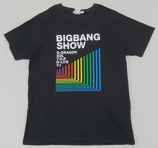 駿河屋 -<中古>BIGBANG SHOW グラフィックTシャツC(半袖) ブラック L