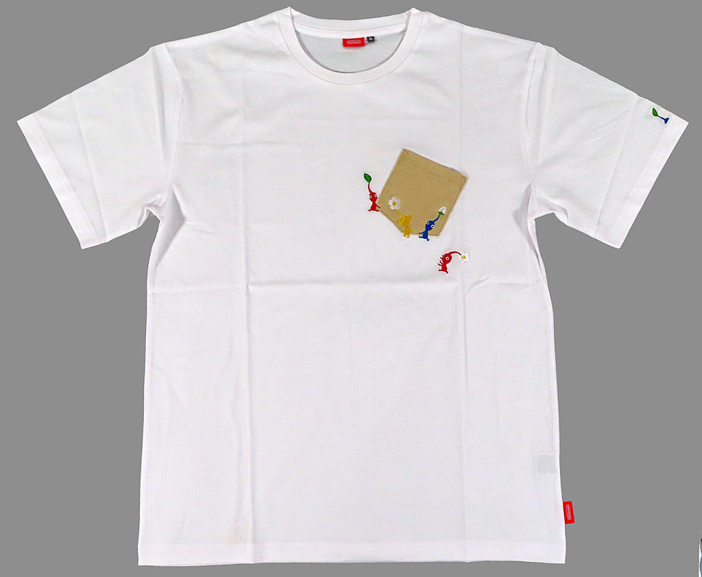 お宝回収 Tシャツ ホワイト Sサイズ 「ピクミン」 Nintendo TOKYOグッズ
