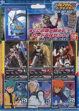 駿河屋 - 【買取】ガンダムトライエイジ デッキセット AGE-1(ガンダム