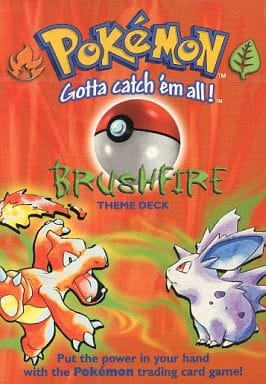 【美品・US版】ポケモンカード　テーマデッキ　BRUSHFIRE