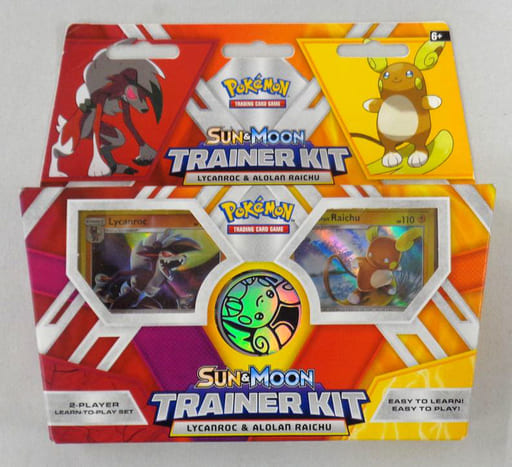 駿河屋 中古 ポケモンカードゲーム サン ムーン Trainer Kit Alolan Raichu Lycanroc トレーナキット アローラライチュウ ルガルガン 英語版 Tcg