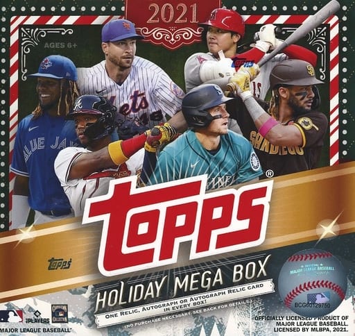 MLB 2021 Topps シリーズ1 ベースボール カード メガボックス