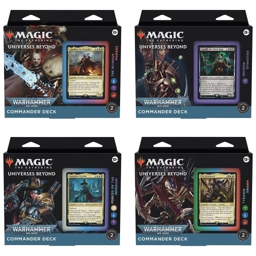 駿河屋 -<新品/中古>MTG 統率者デッキ:ウォーハンマー40.000 英語版 4